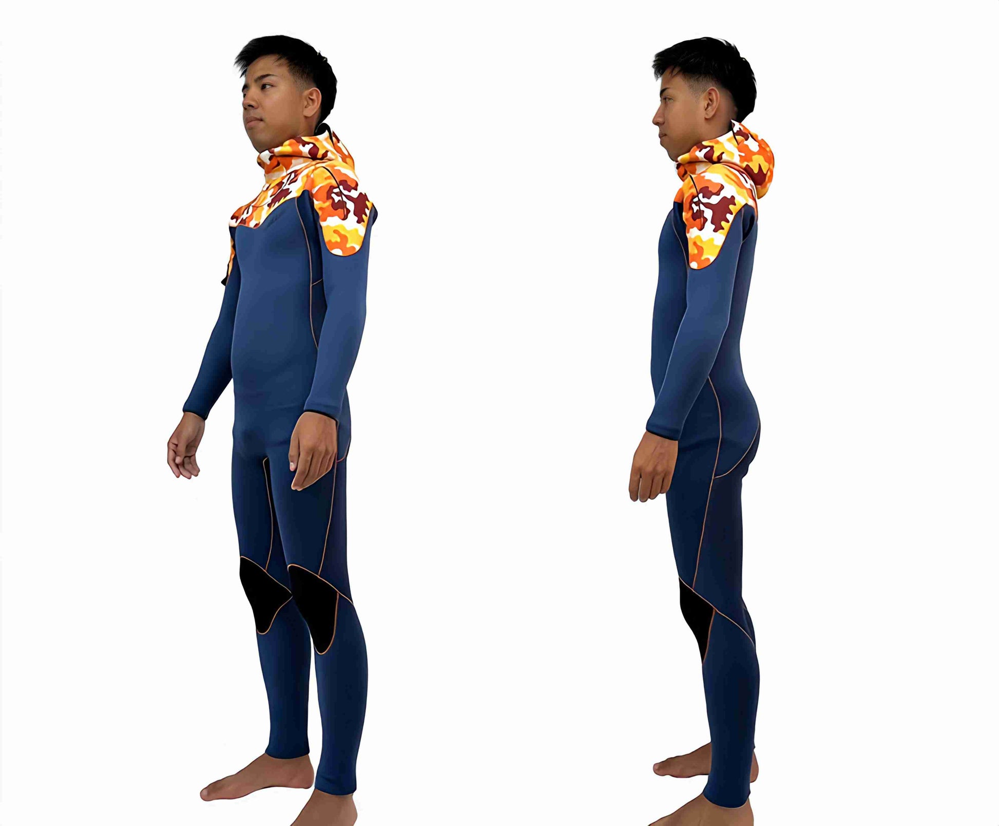 WINTER WarmdArt HOODED FULLSUIT | MELLOW JAPAN WETSUITS