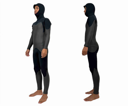 WINTER FLAT MESH SKIN H FULLSUIT R | MELLOW JAPAN WETSUITS