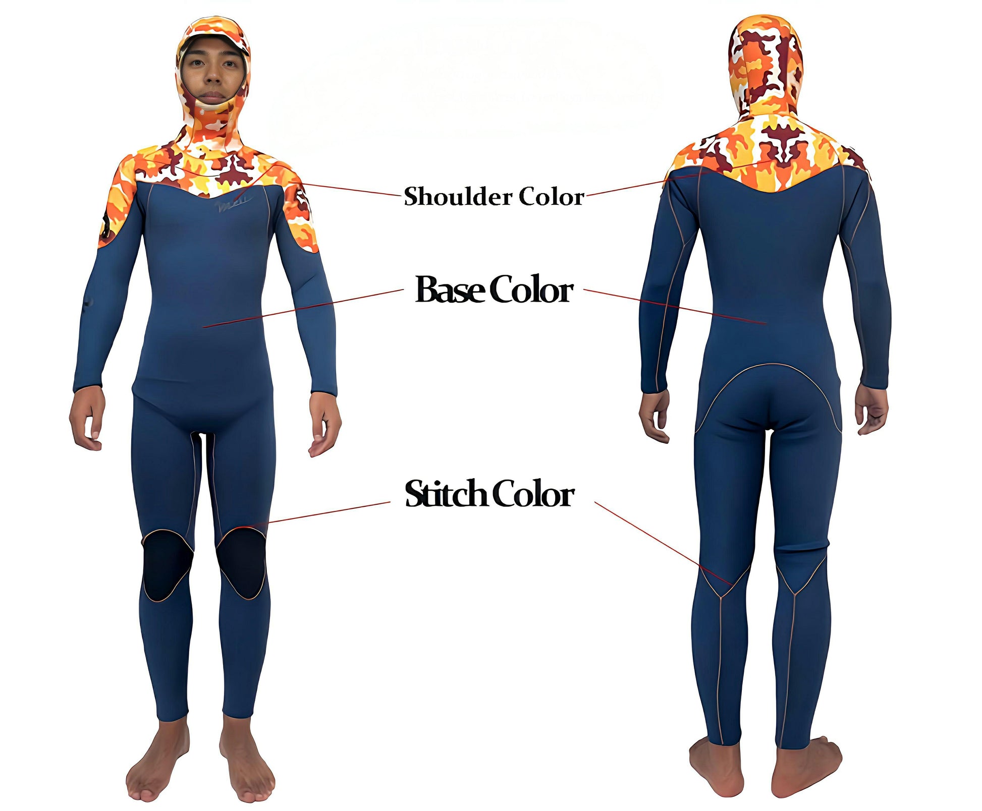 WINTER WarmdArt HOODED FULLSUIT | MELLOW JAPAN WETSUITS